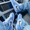 Branded Retro 1 University Blue Sneakers High Ankle