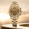 Rolex Daytona Ramzan Special Gold Diamond Metal Watch