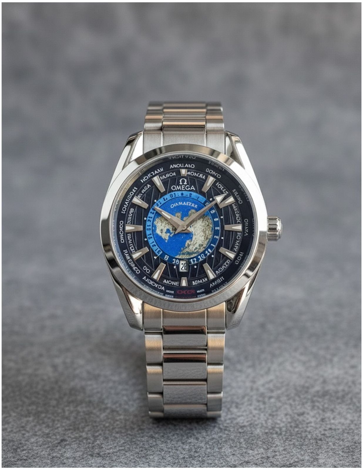 Omega Seamaster World Map